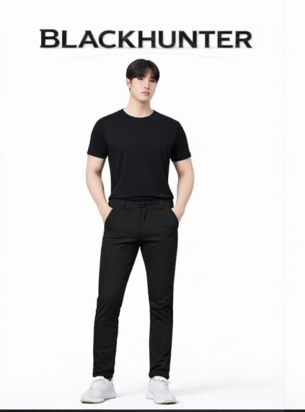 BLACK HUNTER MEN TROUSER BLACK