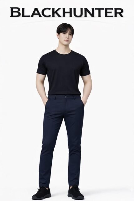BLACK HUNTER MEN TROUSER NAVY BLUE